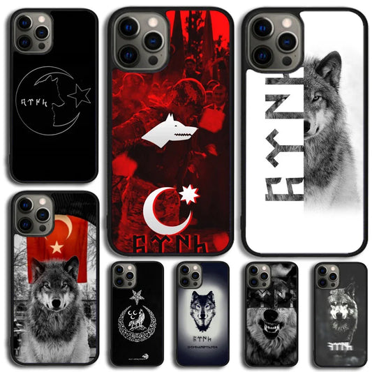 Turkish Bozkurt  wolf Case For iPhone